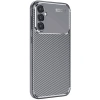 Newface Samsung Galaxy A16 5G Kılıf Auto Focus Karbon Kapak - Gri