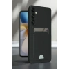 Newface Samsung Galaxy A16 5G Kılıf Kelvin Kartvizitli Silikon - Lila