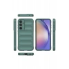 Newface Samsung Galaxy A26 Kılıf Optimum Silikon - Koyu Yeşil
