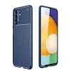 Newface Samsung Galaxy A36 Kılıf Auto Focus Karbon Kapak - Lacivert