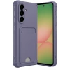 Newface Samsung Galaxy A36 Kılıf Kelvin Kartvizitli Silikon - Lila