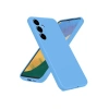 Newface Samsung Galaxy A36 Kılıf Nano içi Kadife Silikon - Mavi
