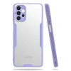 Newface Samsung Galaxy A72 Kılıf Platin Silikon - Lila