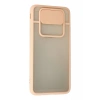 Newface Samsung Galaxy J7 Prime Kılıf Palm Buzlu Kamera Sürgülü Silikon - Pembe