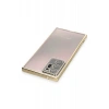 Newface Samsung Galaxy Note 20 Ultra Kılıf Razer Lensli Silikon - Gold