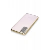 Newface Samsung Galaxy S20 FE Kılıf Razer Lensli Silikon - Gold