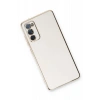 Newface Samsung Galaxy S20 FE Kılıf Volet Silikon - Beyaz
