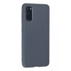 Newface Samsung Galaxy S20 Kılıf Nano içi Kadife Silikon - Gri