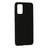 Newface Samsung Galaxy S20 Plus Kılıf Nano içi Kadife Silikon - Siyah