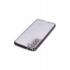 Newface Samsung Galaxy S21 FE Kılıf Razer Lensli Silikon - Mor