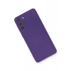 Newface Samsung Galaxy S21 Plus Kılıf Nano içi Kadife Silikon - Mor
