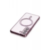 Newface Samsung Galaxy S22 Kılıf Kross Magneticsafe Kapak - Mor