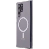 Newface Samsung Galaxy S22 Ultra Kılıf Magneticsafe Şeffaf Silikon - Şeffaf