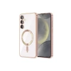 Newface Samsung Galaxy S23 Kılıf Kross Magneticsafe Kapak - Rose