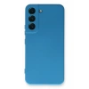 Newface Samsung Galaxy S23 Plus Kılıf Nano içi Kadife Silikon - Mavi