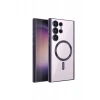 Newface Samsung Galaxy S23 Ultra Kılıf Kross Magneticsafe Kapak - Mor