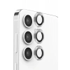 Newface Samsung Galaxy S24 Fe Raze Metal Kamera Lens - Gri