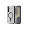 Newface Samsung Galaxy S24 Kılıf Kross Magneticsafe Kapak - Siyah