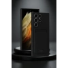 Newface Samsung Galaxy S24 Ultra Kılıf Kelvin Kartvizitli Silikon - Siyah