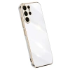 Newface Samsung Galaxy S24 Ultra Kılıf Volet Silikon - Beyaz