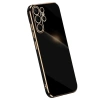 Newface Samsung Galaxy S24 Ultra Kılıf Volet Silikon - Siyah