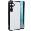 Newface Samsung Galaxy S25 Kılıf Razer Lensli Silikon - Siyah
