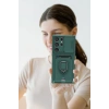 Newface Samsung Galaxy S25 Ultra Kılıf Zuma Kartvizitli Yüzüklü Silikon - Pembe