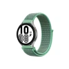 Newface Samsung Galaxy Watch 4 Hasırlı Cırtcırtlı Kordon - Turkuaz