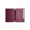 Newface Samsung Galaxy X510 Tab S9 FE 11 Kılıf Kalemlikli Mars Tablet Kılıfı - Mürdüm