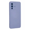 Newface Vivo V23 5G Kılıf Nano içi Kadife Silikon - Lila