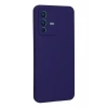 Newface Vivo V23 5G Kılıf Nano içi Kadife Silikon - Mor