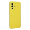Newface Vivo V23 5G Kılıf Nano içi Kadife Silikon - Sarı