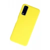 Newface Vivo Y11S Kılıf Nano içi Kadife Silikon - Sarı