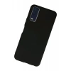 Newface Vivo Y11S Kılıf Nano içi Kadife Silikon - Siyah