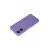 Newface Vivo Y16 Kılıf First Silikon - Lila