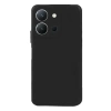 Newface Vivo Y36 Kılıf Nano içi Kadife Silikon - Siyah