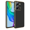 Newface Vivo Y36 Kılıf Volet Silikon - Siyah