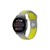 Newface Watch 20mm Spor Delikli Kordon - Gri-yeşil