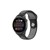 Newface Watch 20mm Spor Delikli Kordon - Siyah-gri