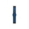 Newface Watch 20mm Spor Delikli Kordon - Siyah-mavi
