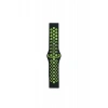 Newface Watch 20mm Spor Delikli Kordon - Siyah-yeşil