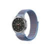 Newface Watch 22mm Hasırlı Cırtcırtlı Kordon - Mavi
