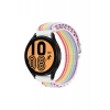 Newface Watch 22mm Kr410 Kumaş Kordon - Gökkuşağı