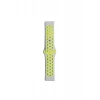 Newface Watch 22mm Spor Delikli Kordon - Gri-yeşil