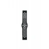 Newface Watch 22mm Spor Delikli Kordon - Siyah-beyaz