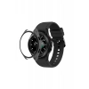 Newface Watch 5 Pro 45mm Wall Camlı Kasa Ekran Koruyucu - Siyah