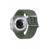 Newface Watch 7 Ultra Kr417 Rug Silikon Kordon - Koyu Yeşil