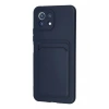 Newface Xiaomi Mi 11 Kılıf Kelvin Kartvizitli Silikon - Lacivert