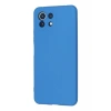 Newface Xiaomi Mİ 11 Lite Kılıf Nano içi Kadife Silikon - Mavi
