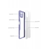 Newface Xiaomi Mİ 11 Lite Kılıf Platin Silikon - Lila